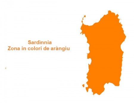Arribada s’ordinàntzia de su Ministru Speranza: sa Sardìnnia est in zona in colori de aràngiu.