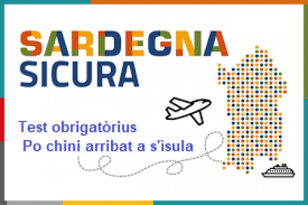 RAS - Su Presidenti Solinas at firmau un’àtera ordinàntzia. Perlongau s&#039;òbrigu de fai is test finsas a su 6 de abrili po chini arribat a s’ìsula.