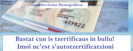 Simaghis. Aututzertificatzioni: ita est e candu fait a dda fai