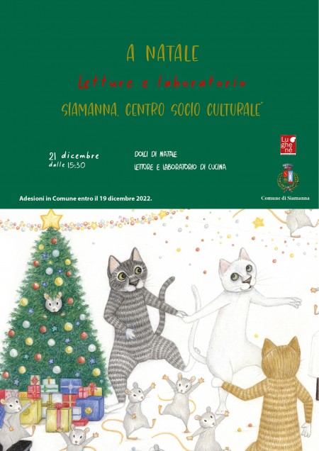 Siamanna. Laboratòriu po pipius e piciocheddus “Dolci di Natale”