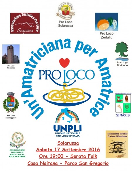 UN&#039;AMATRICIANA PER AMATRICE